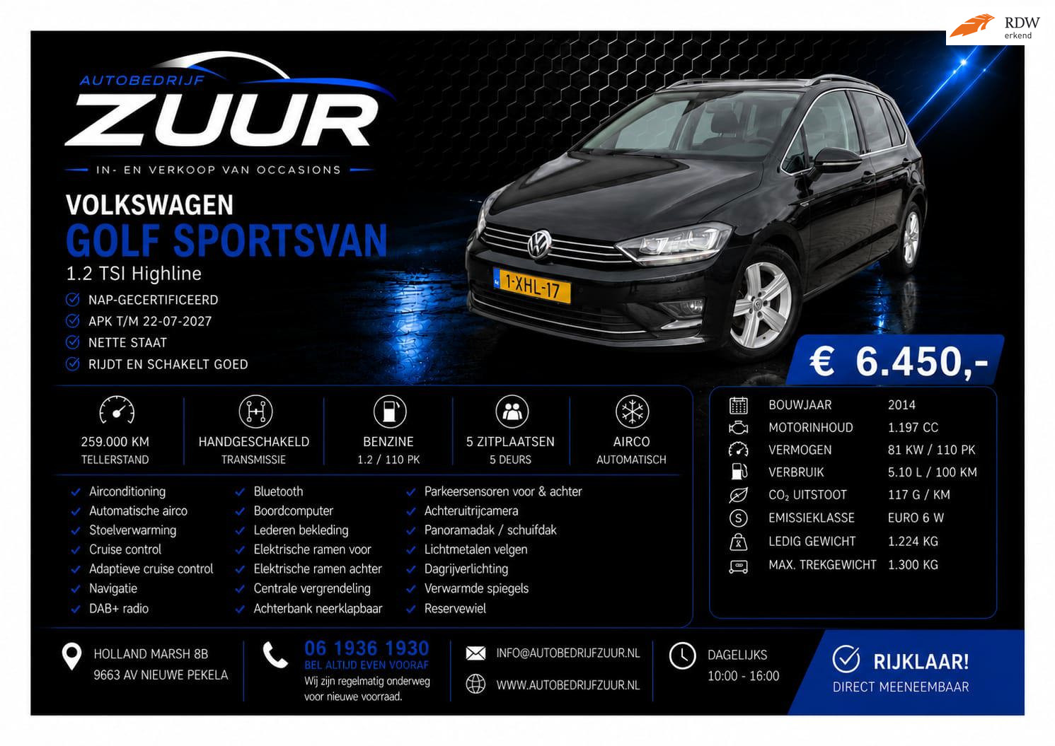Volkswagen Golf Sportsvan , foto 11