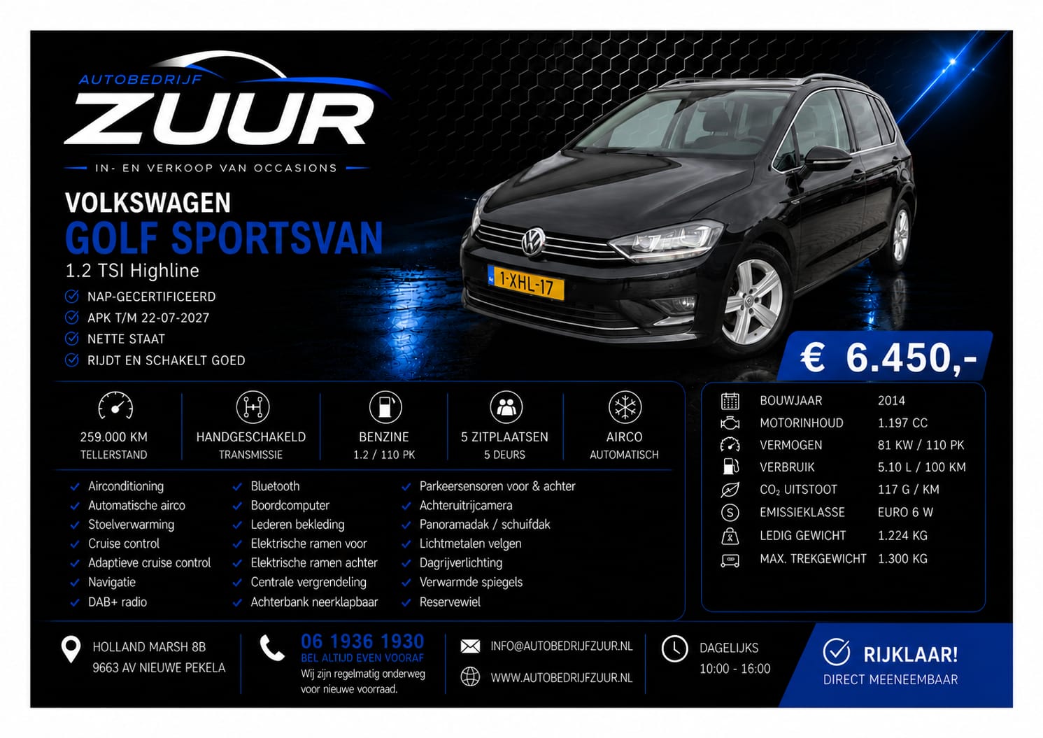 Volkswagen Golf Sportsvan — foto 11